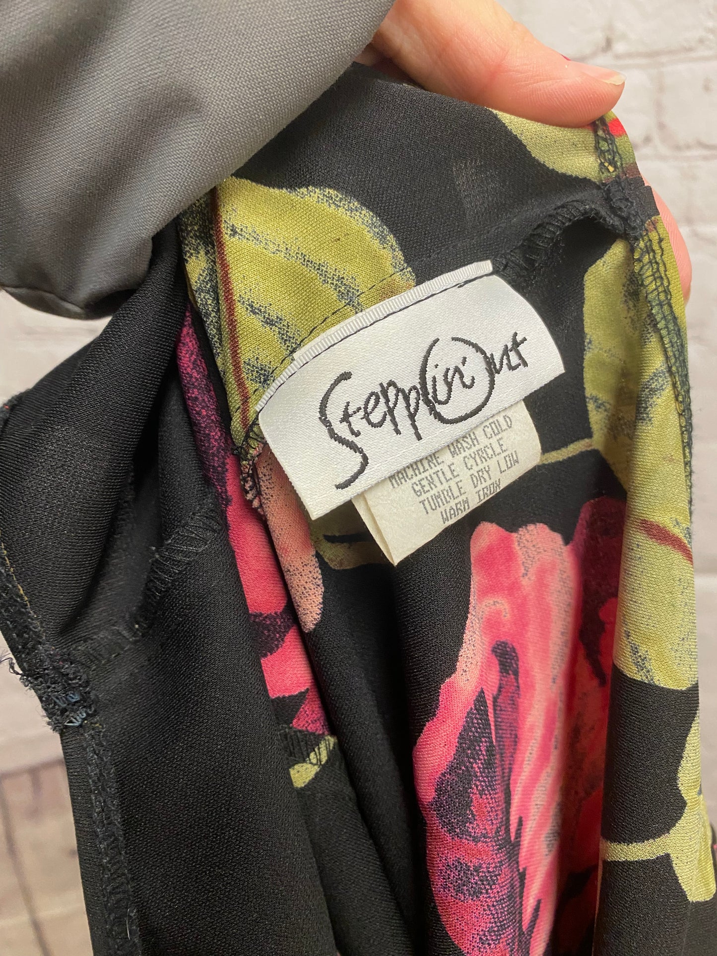 Vintage floral long dress