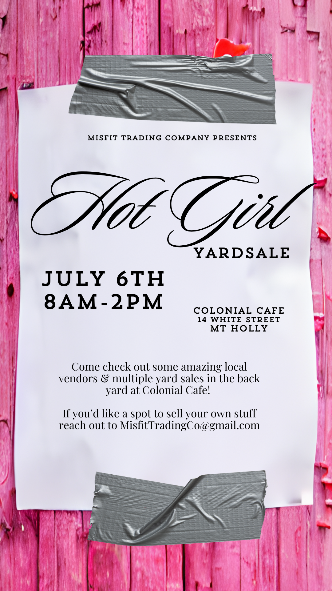 Hot Girl Yard Sale