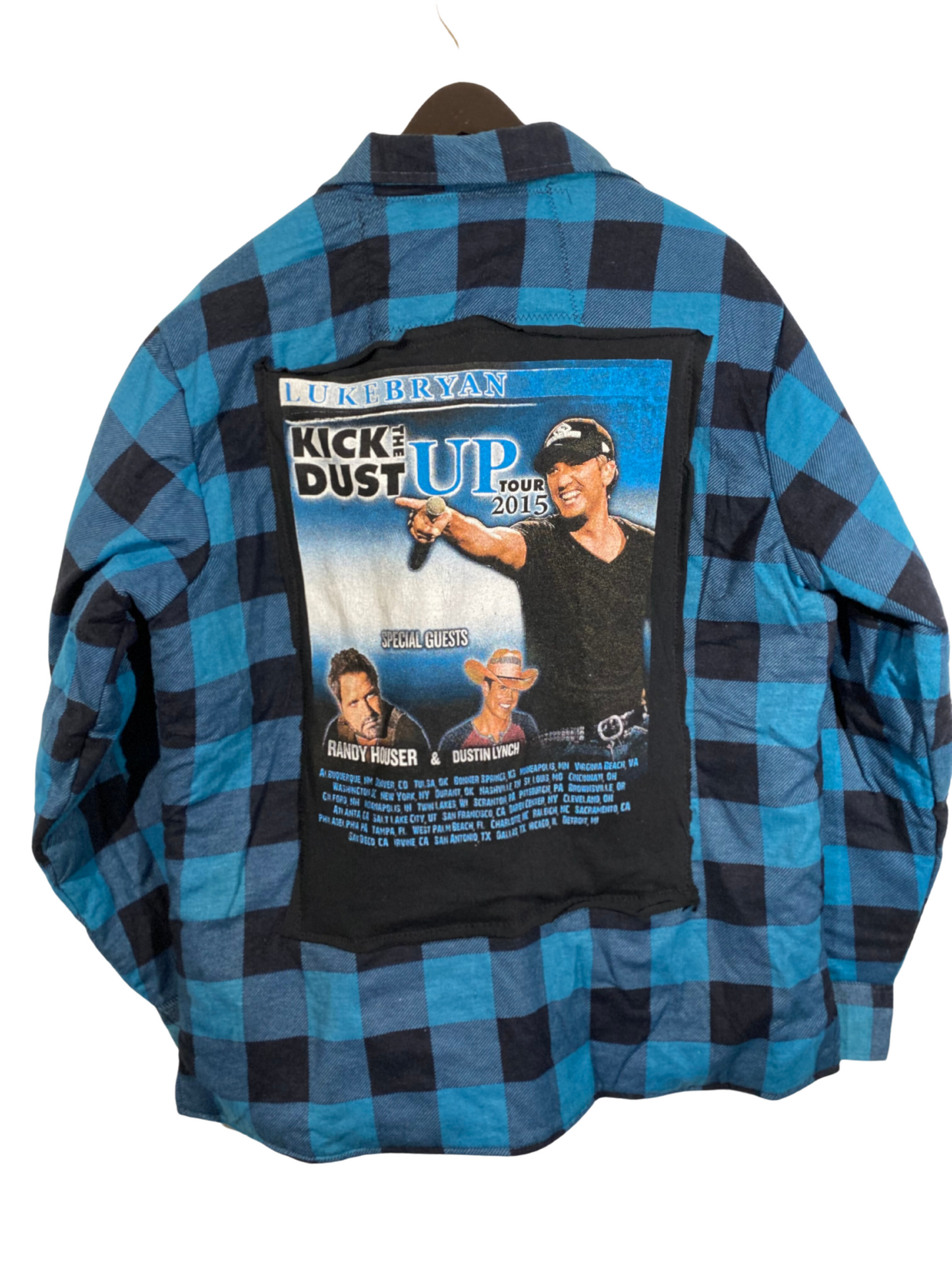 Kick The Dust Up Quilted Flannel